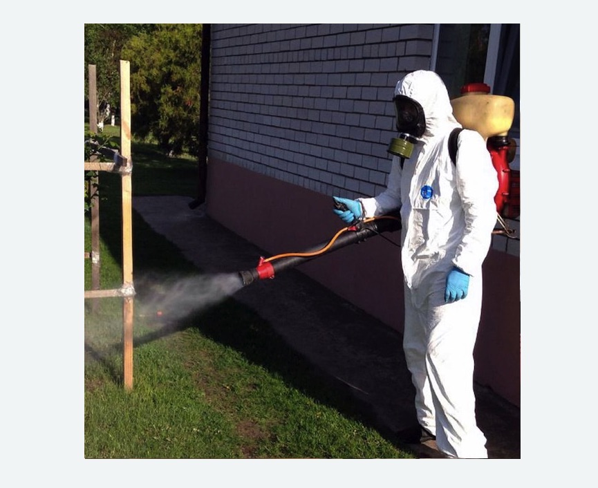 травля клещей на участке в Уржуме