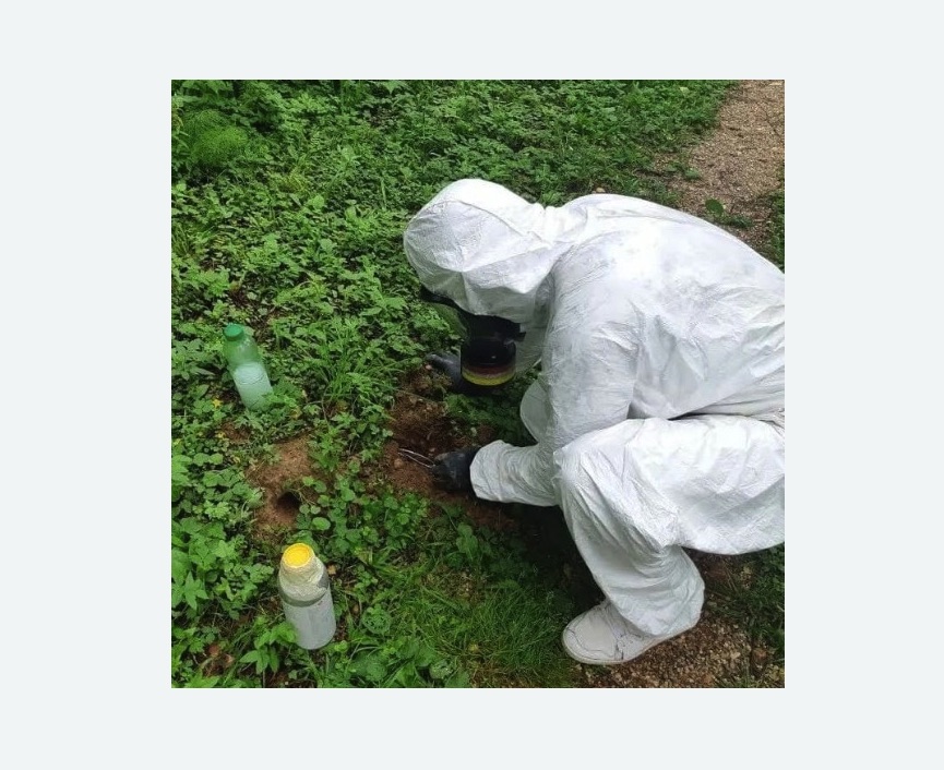 уничтожение кротов на участке в Уржуме